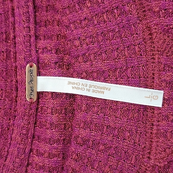 Free People Mountaineer Thermal Top lace-Up Tie Cuff Long Sleeve - Picture 7 of 12